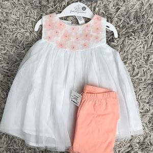 Brand new 2 piece Dress + leggings